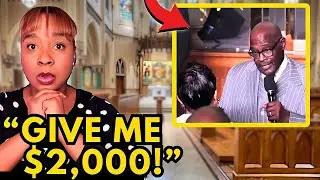 Wealthy Pastor DEMANDS Offering