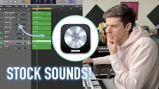 STOCK LOGIC SOUNDS ARE INSANE! | Making A Beat In Logic Pro X!