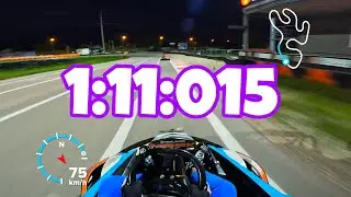 Маяк | Mayak "Обратка" 1200 метров | Flying Lap | Best: 1:11:015| Sodi RT8 Club 13 л.с.| 03/09/2024