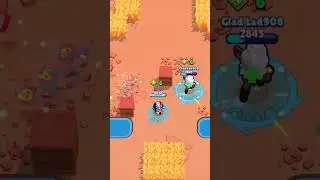 Belle’s OP Hypercharge #brawlstars #shorts #clutch