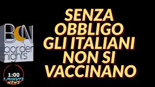 SENZA OBBLIGO GLI ITALIANI NON SI VACCINANO PIU' - 1 Minute News