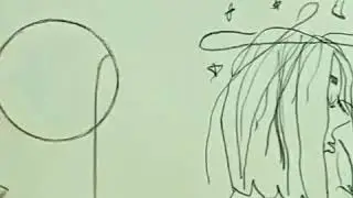 Как рисовать девочку с звездочкем☆☆☆