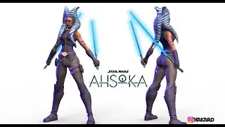 Ahsoka Tano  -3DModel