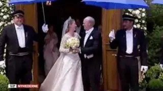 Frederik & Mary at Princess Nathalie & Alexander Johannsmann's church wedding  (2011)