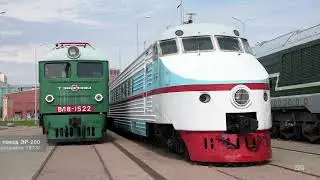 Музей железных дорог России в Санкт-Петербурге  HD 1080p