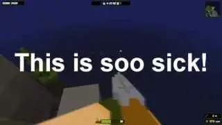 Having fun on Ace Of Spades , tearing down a whole island on two dragon island