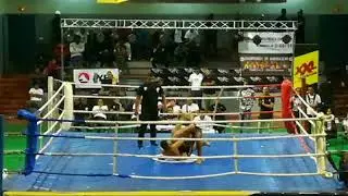 MMA Pancrace Madagascar Randriamiarisoa Samba Hercule The new champion wins his first fight (-84kg)