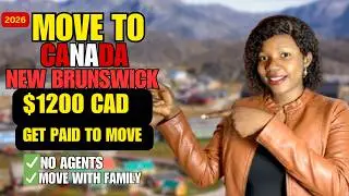 They are paying $1200 to move to Canada 🍁(Apply before August)