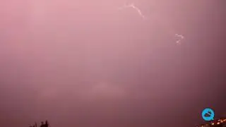Impressive video of a storm in Argentina