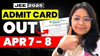Admit Card OUT for Apr 7-8 