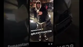 Dthang gzz it’s gifted a CokeBoys chain from french montana👌🏾💸 