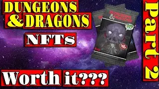 Part 2! Was buying a lot of Dungeons and Dragons Funko NFT packs worth it???