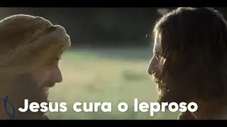 ✨ Jesus cura o leproso.