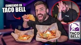 COMIENDO en TACO BELL por PRIMERA VEZ 🌮 *COMIDA MEXICANA que NO COMEN los MEXICANOS*