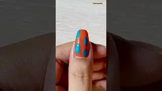 Nail Art just using Toothpick 💅🥰 #shorts #trending  #nailart #youtubeshorts