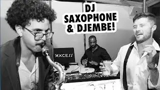 Wedding DJ At Revery with Djembe & Saxophone | Columbus OH