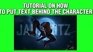 Tutorial on how to put text behind character (CapCut)