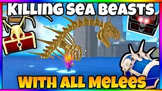 Killing Sea Beasts With Melee *GOT TIER 3* !!  | King Legacy