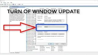How to turn of window update | disable window update | window 10