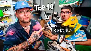 CASTILLO ELIGE el TOP 10 de mi COLECCION de ZAPATILLAS!!