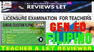 Preboard Examination in General Education for September 27, 2020 LET | Let Reviewer