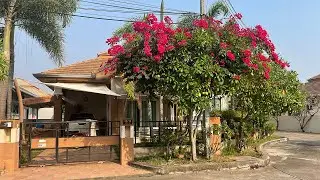 Review of Classic Garden Home Village in Pattaya, where you can rent a house for a long term