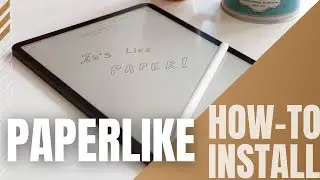 How To Install: Paperlike Screen Protector for 2022 iPad Pro 12.9