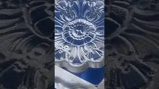 Small acrylic relief on a big CNC router #cncrouter #cnc #diy #beats