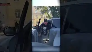 🚗😤 The painted redneck is BEING BULLISH! 
