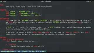 Regular Expressions with Grep