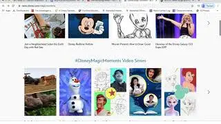 Disney Website & Singalong N2Y