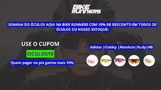 Semana do Óculos na Bike Runners-todos os modelos com 10% de desconto