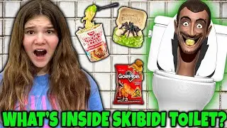 What's Inside Skibidi Toilet? Cutting Open Creepy Toilet Doll