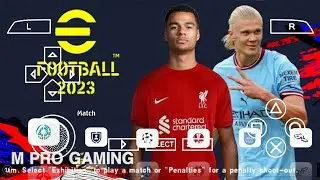 eFootball PES 2023 PSP [600MB] Android Update Transfer Window