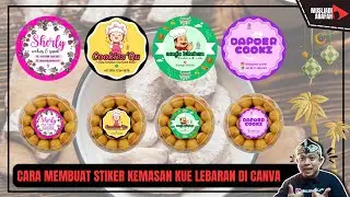 Cara Membuat Stiker di Canva Tema Kue Kering Lebaran Terbaru 2024 Gratis