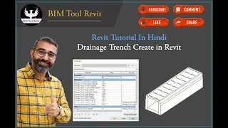 Drainage Trench Create in Revit