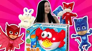 Мыльные пузыри как праздник | Герои в масках танцуют | Зайка боится воды | Аллет и Кетбой играют