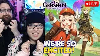 🔴 Neon + Nova's LIVE Reaction To Genshin Impact 3.8 Special Program - Kaeya + Klee New Outfits!