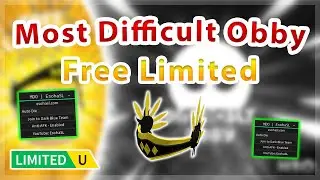 [UGC LIMITED] The Most Difficult Obby | Auto Farm Script