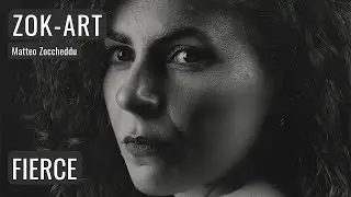 Hyperrealistic Charcoal Drawing 