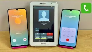 Outgoing & incoming Call 2 Samsung Galaxy A50 & Samsung Galaxy Tab 2