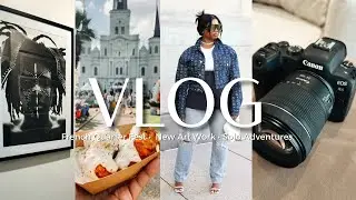 VLOG: French Quarter Festival, Solo Adventures + Home Updates | GeranikaMycia