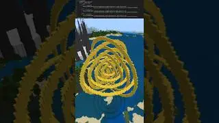 Epic 3D Golden Rings in Minecraft! #minecraft