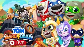 🔴 Live Stream Talking Tom Hero Dash
