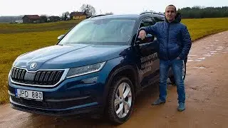 Шкода Кодиак 2.0 TSI 4x4 ДСГ 180 л.с., обзор, тест драйв.
