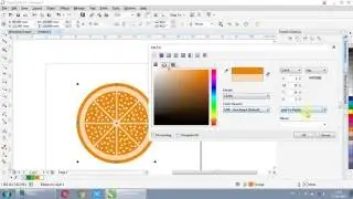How To Draw Lemon With Corel Draw X7