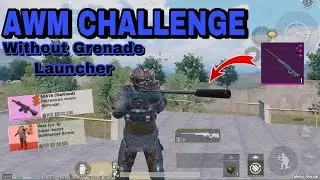 Metro Royale Only AWM Challenge in Advanced Mode / PUBG METRO ROYALE CHAPTER 3