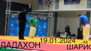 ДАДАХОН Курбоналиев - ШАРИФ Назриев 19.01.2024 Кураш . Гуштин