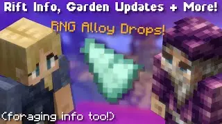 Foraging News, Rift Update, Garden Changes + 1.0 Release Info! (Hypixel Skyblock News!)