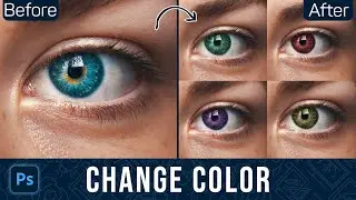 Change Eye Color in Photoshop - Adobe Photoshop Tutorial | Magnet Academy